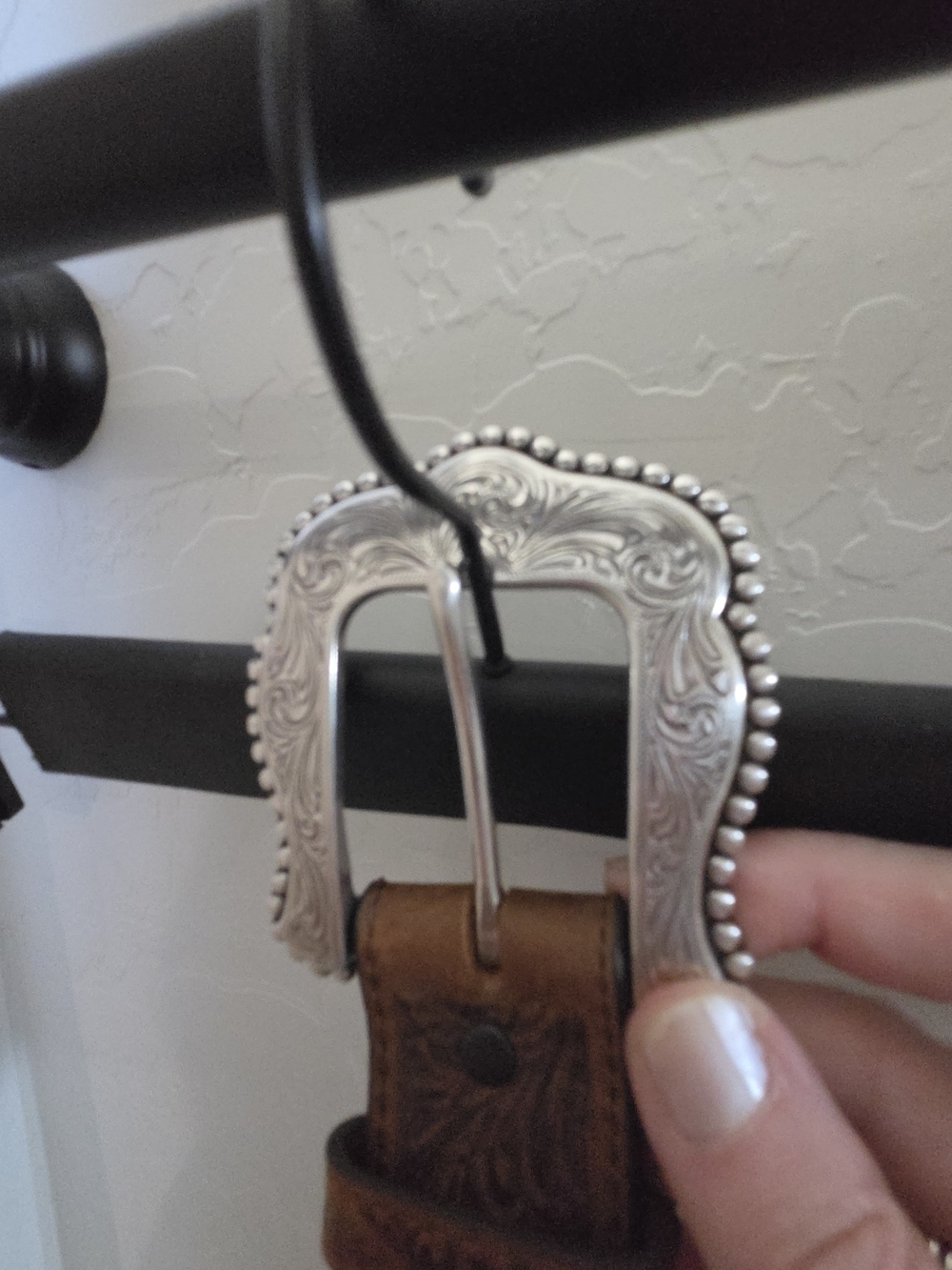 New Tony Lama Leather Belt - Picture 2 of 7